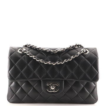 Chanel Classic Double Flap Bag Quilted Lambskin Small