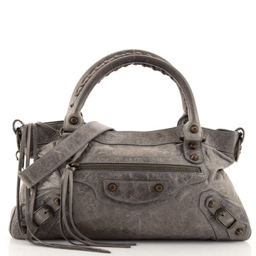 Balenciaga City Classic Studs Bag Leather Medium