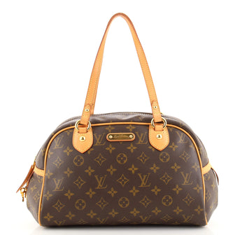 Louis Vuitton Montorgueil Handbag Monogram Canvas PM