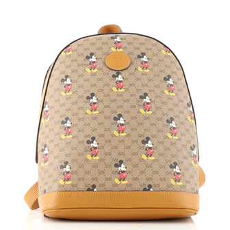gucci disney mini backpack x Donald Duck Disneys legendary character appears throughout Guccis ready Mini Supreme Backpack NIB |