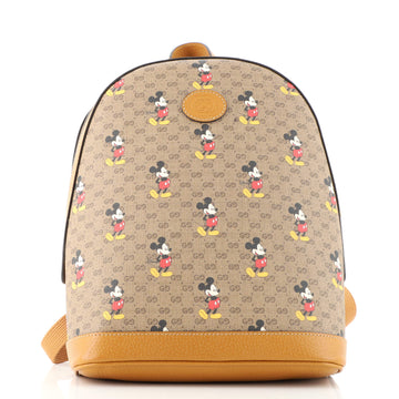 Gucci Disney Mickey Mouse Backpack Printed Mini GG Coated Canvas Small