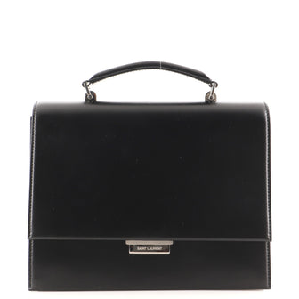 Saint Laurent Babylone Top Handle Bag Leather Medium
