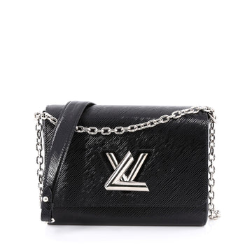 Louis Vuitton Twist Handbag Electric Epi Leather PM black