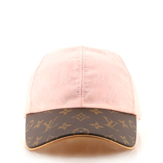 Louis Vuitton Cap Ou Pas Baseball Cap Monogram Silk and Polyester with Monogram Canvas