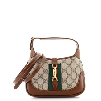 Gucci Jackie 1961 Hobo GG Coated Canvas Mini