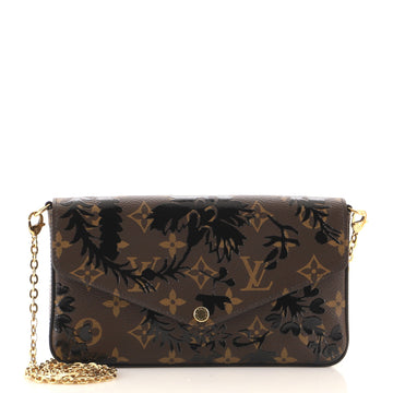 Louis Vuitton Felicie Pochette Limited Edition Blossom Monogram Canvas