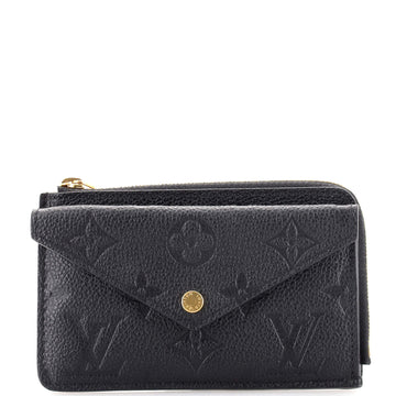 Louis Vuitton Recto Verso Card Holder Monogram Empreinte Leather