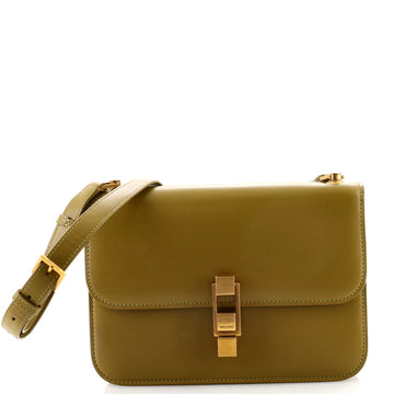 Saint Laurent Carre Satchel Leather Medium