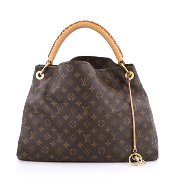 Louis Vuitton Artsy Handbag Monogram Canvas MM brown