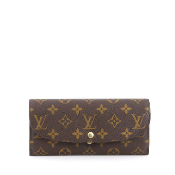 Louis Vuitton Louise Wallet Monogram Canvas brown