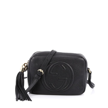 Gucci Soho Disco Crossbody Leather Small black