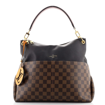 Louis Vuitton Maida Handbag Damier with Leather