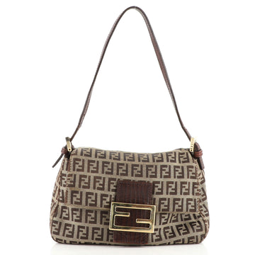 Fendi Mama Forever Bag Zucchino Canvas Mini