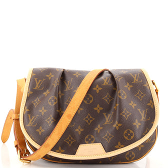 Louis Vuitton Menilmontant Handbag Monogram Canvas PM