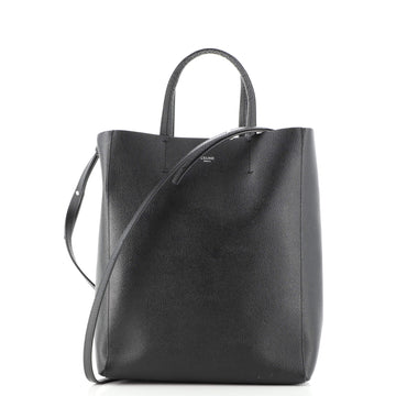 Celine Vertical Cabas Tote Grained Calfskin Small