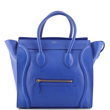Celine Luggage Bag Smooth Leather Mini