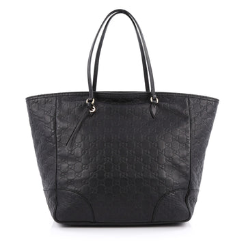 Gucci Bree Tote Guccissima Leather Medium black
