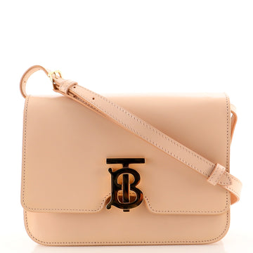 Burberry TB Flap Bag Leather Small