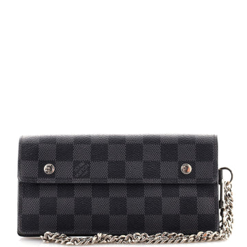 Louis Vuitton Accordion Wallet Damier Graphite