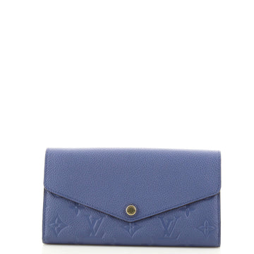 Louis Vuitton Sarah Wallet NM Monogram Empreinte Leather