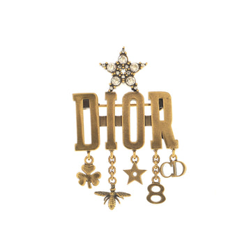 Christian Dior Dio(r)evolution Charm Brooch Metal with Crystals