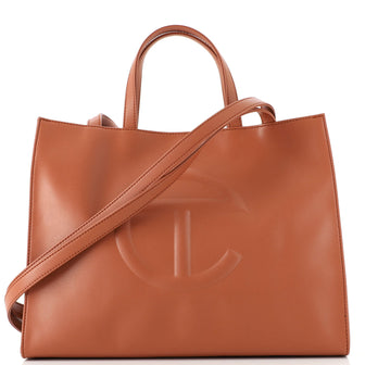 Telfar Shopping Tote Faux Leather Medium