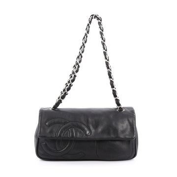 Chanel Diagonal CC Flap Bag Lambskin Small black