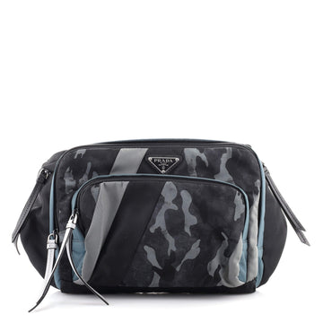 Prada Impunto Waist Bag Printed Tessuto