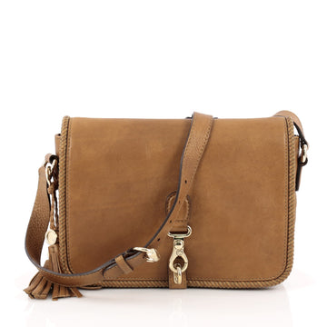 Gucci Marrakech Messenger Bag Leather Medium Brown