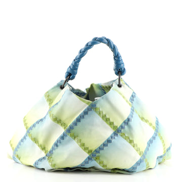 Bottega Veneta Aquilone Fortune Cookie Hobo Ombre Leather with Intrecciato Detail Large