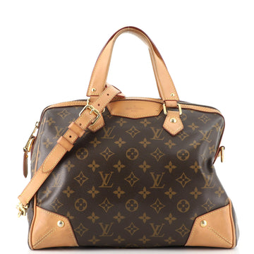 Louis Vuitton Retiro Handbag Monogram Canvas PM