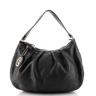 Gucci Sukey Hobo Guccissima Leather Medium