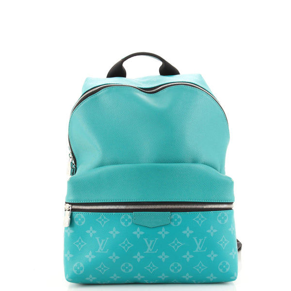 green louis vuitton backpack Louis Vuitton Discovery Backpack Monogram Taigarama PM Green 1626581