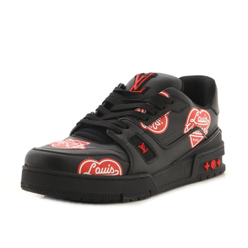 Louis Vuitton Men's Nigo LV Trainer Sneakers Limited Edition Printed Leather