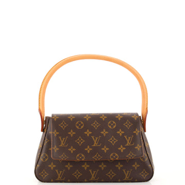 Louis Vuitton Looping Handbag Monogram Canvas Mini