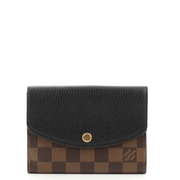 Louis Vuitton Normandy Compact Wallet Damier and Leather
