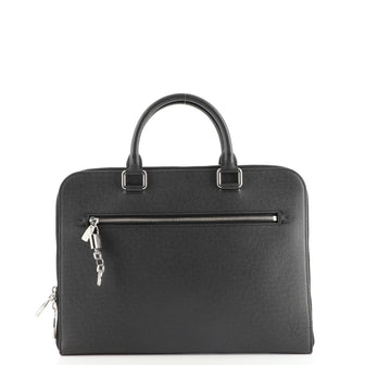 Louis Vuitton Porte-Documents Business Bag Taiga Leather PM Gray