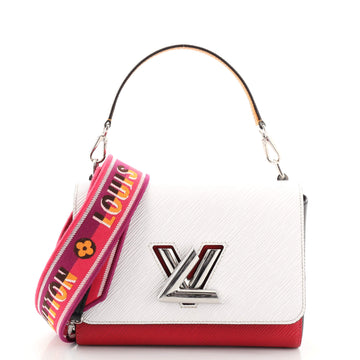 Louis Vuitton Twist Strap Top Handle Bag Epi Leather MM