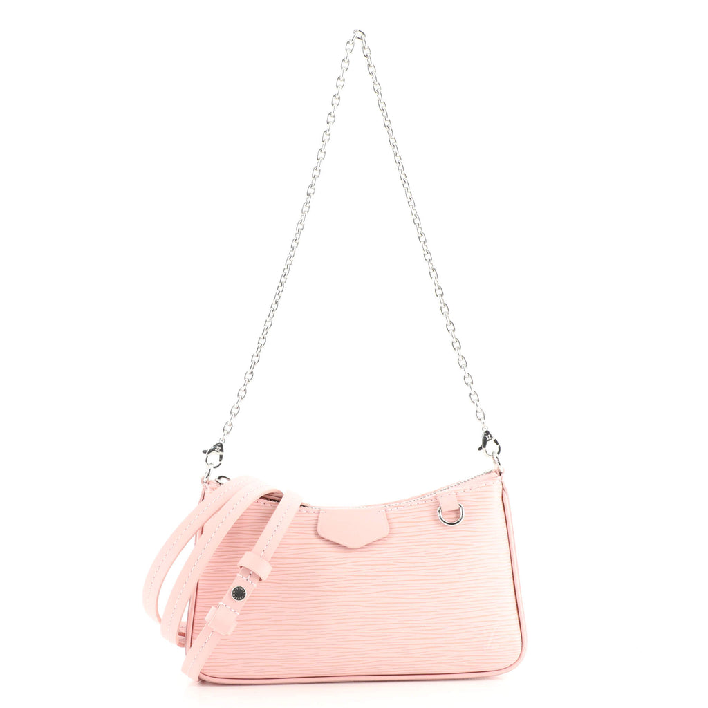 Louis Vuitton, Bags, Louis Vuitton Epi Easy Pouch Shoulder Bag Leather Rose  Ballerine Pink