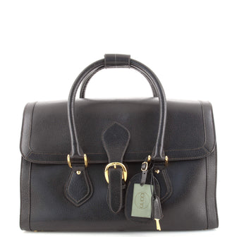 Gucci Vintage Top Handle Doctor Bag Leather Large