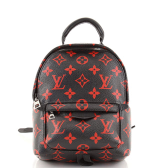 Louis Vuitton Palm Springs Backpack Limited Edition Monogram Infrarouge  Mini Black 16275142