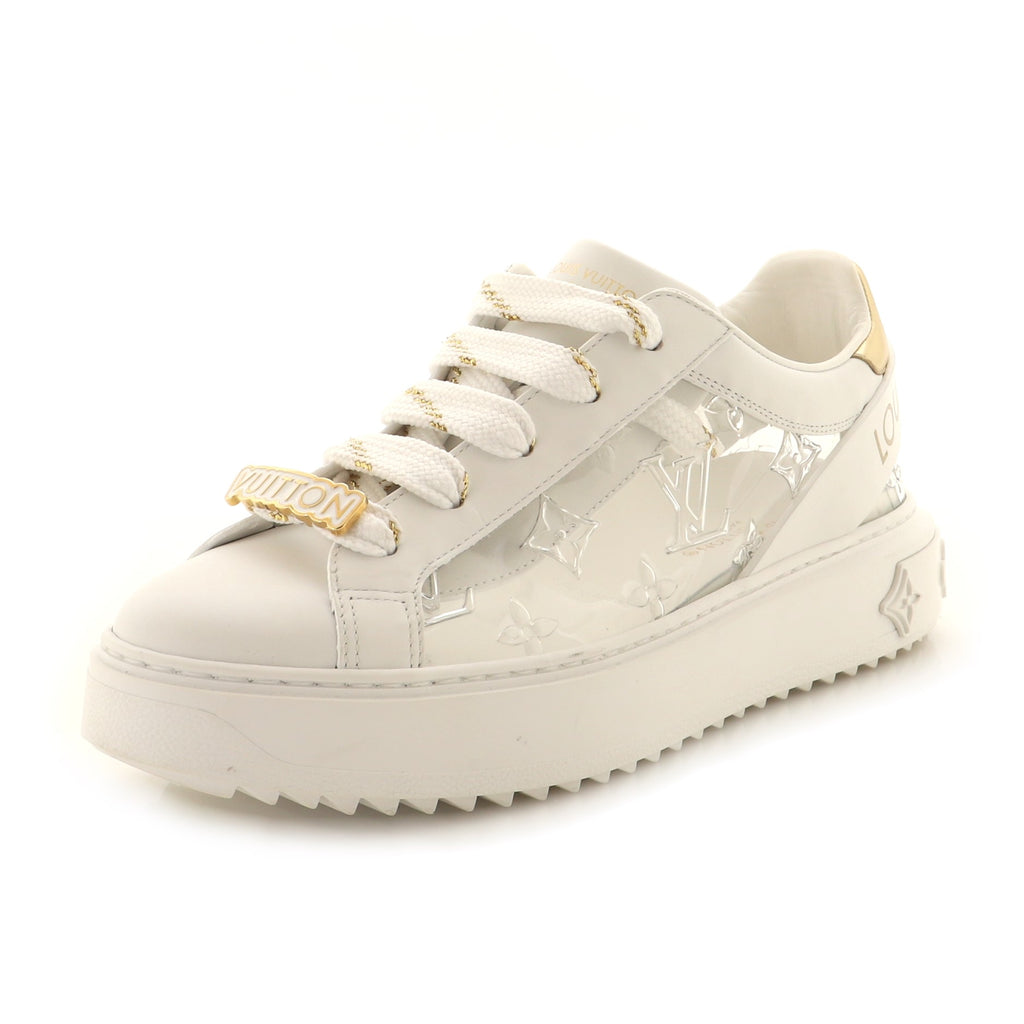Louis Vuitton Women's Time Out Sneakers Monogram PVC and Leather