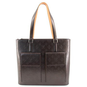 Louis Vuitton Mat Wilwood Handbag Monogram Vernis