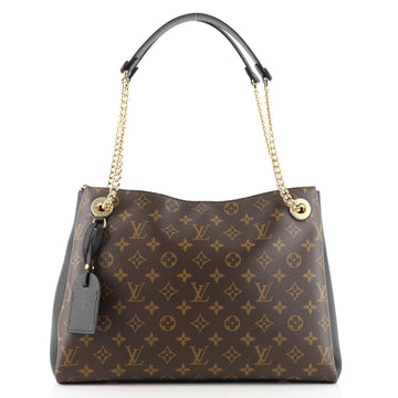 Louis Vuitton Surene Handbag Monogram Canvas with Leather MM