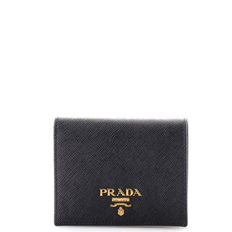 Prada Bifold Wallet Saffiano Leather Small