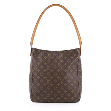 Louis Vuitton Looping Handbag Monogram Canvas GM