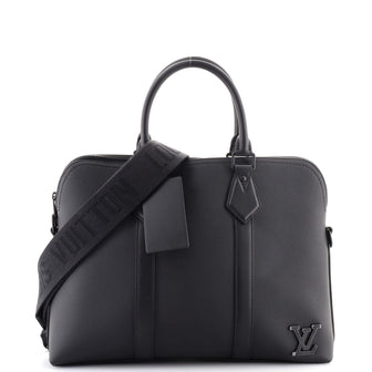 Louis Vuitton Aerogram Slim Briefcase Leather