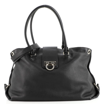 Salvatore Ferragamo Convertible Soft Sofia Tote Leather Large