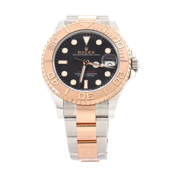 Oyster Perpetual Yacht-Master Automatic Watch Stainless Steel and Rose Gold 37