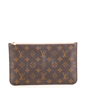 Louis Vuitton Neverfull Pochette Monogram Canvas Large